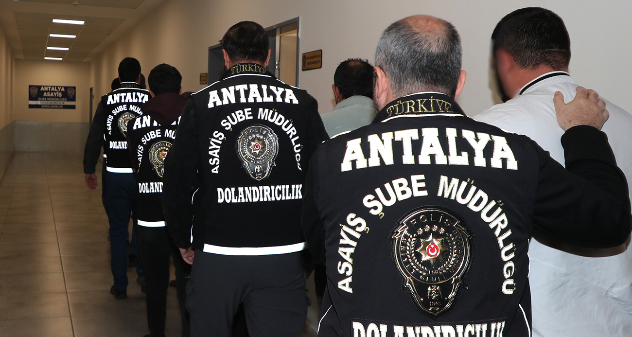 Antalya’da milyonluk dolandırıcılık operasyonu