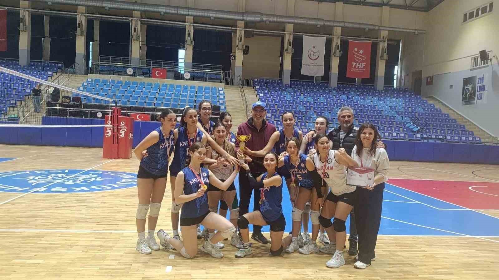 Aydın’da Genç A Kızlar Voleybol İl Birinciliği müsabakaları sona erdi