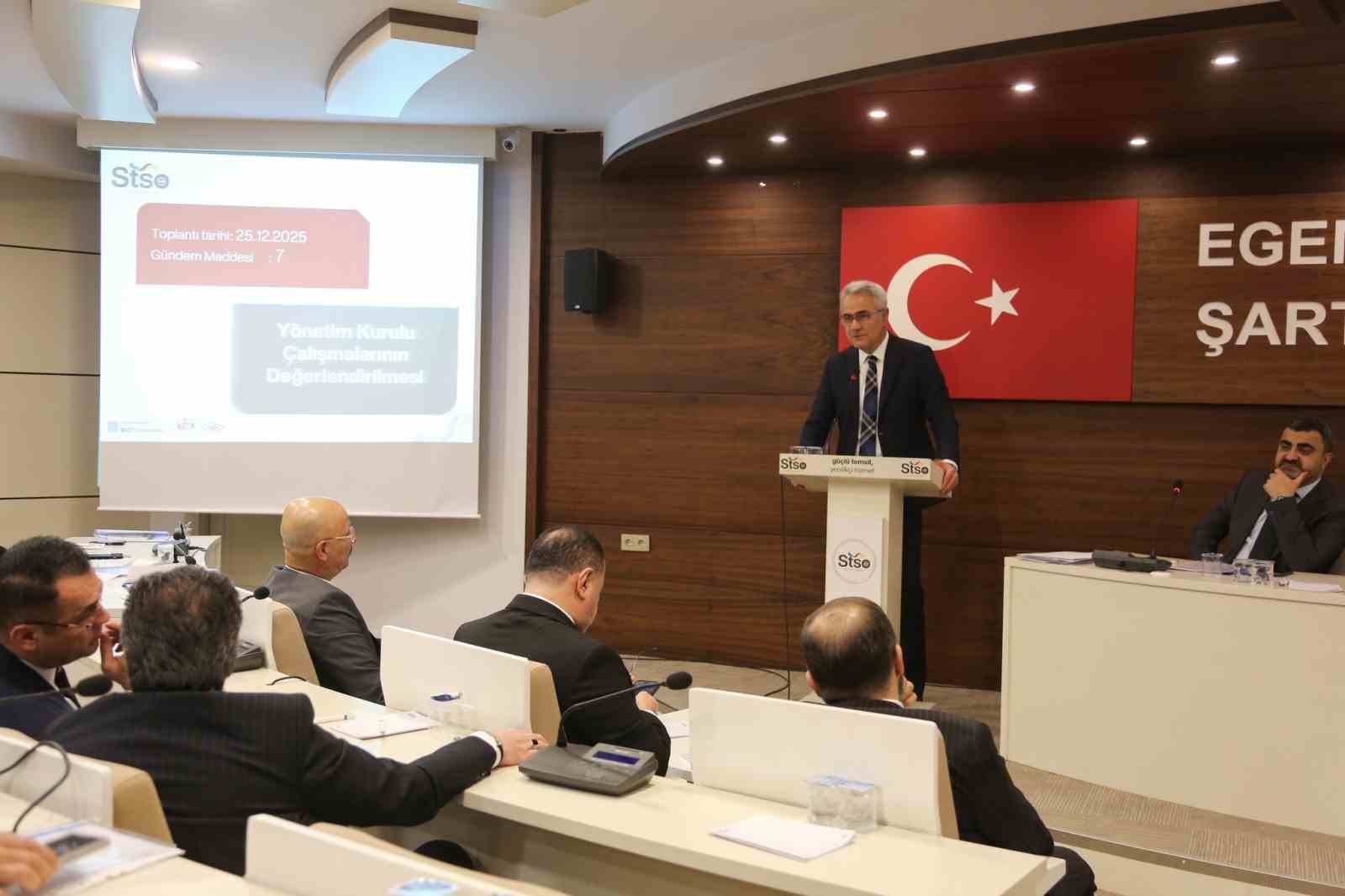 STSO, yılın son meclis toplantısını gerçekleştirdi