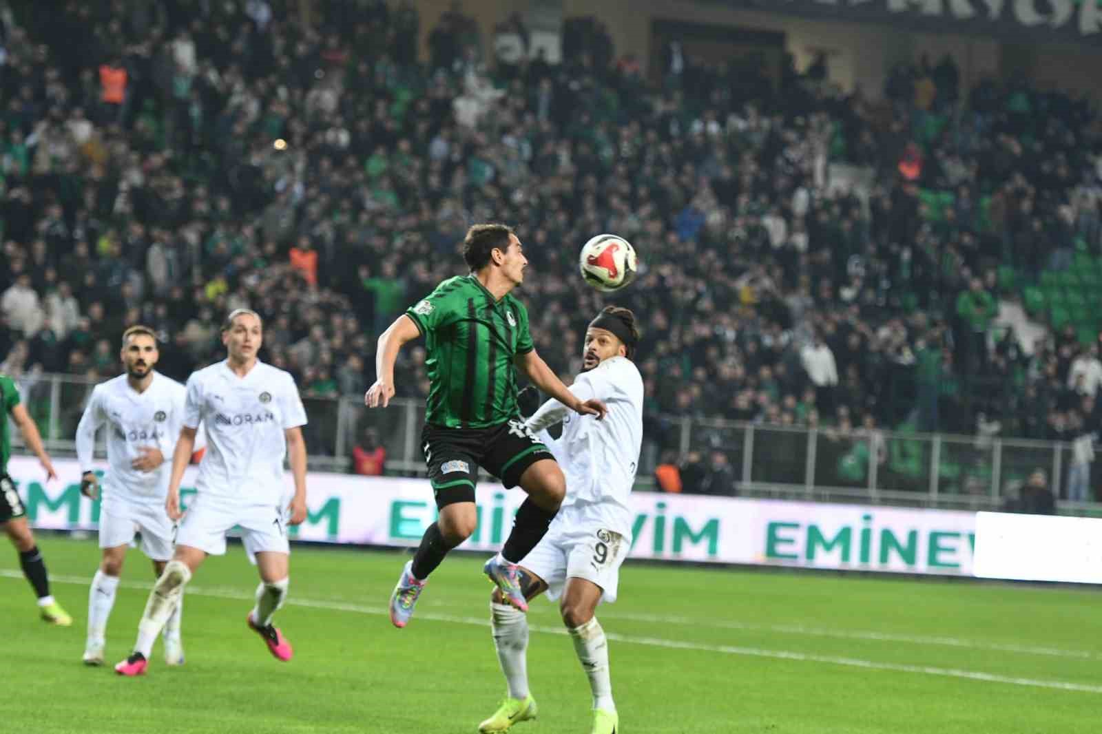 Trendyol 1. Lig: Sakaryaspor: 0 - Manisa Futbol Kulübü: 2