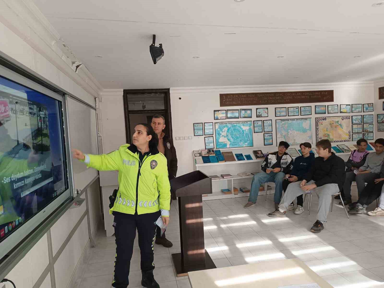 Pehlivanköy’de lise öğrencilerine 