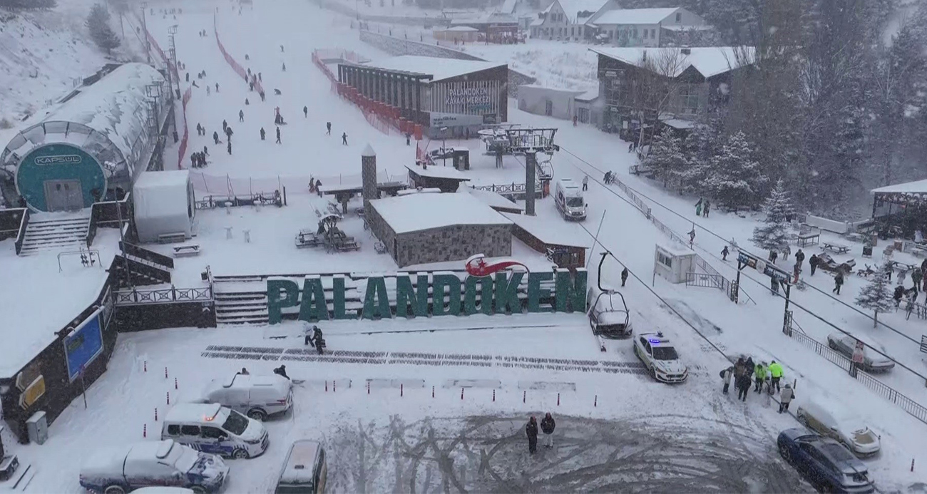 Palandöken’de görsel şölen