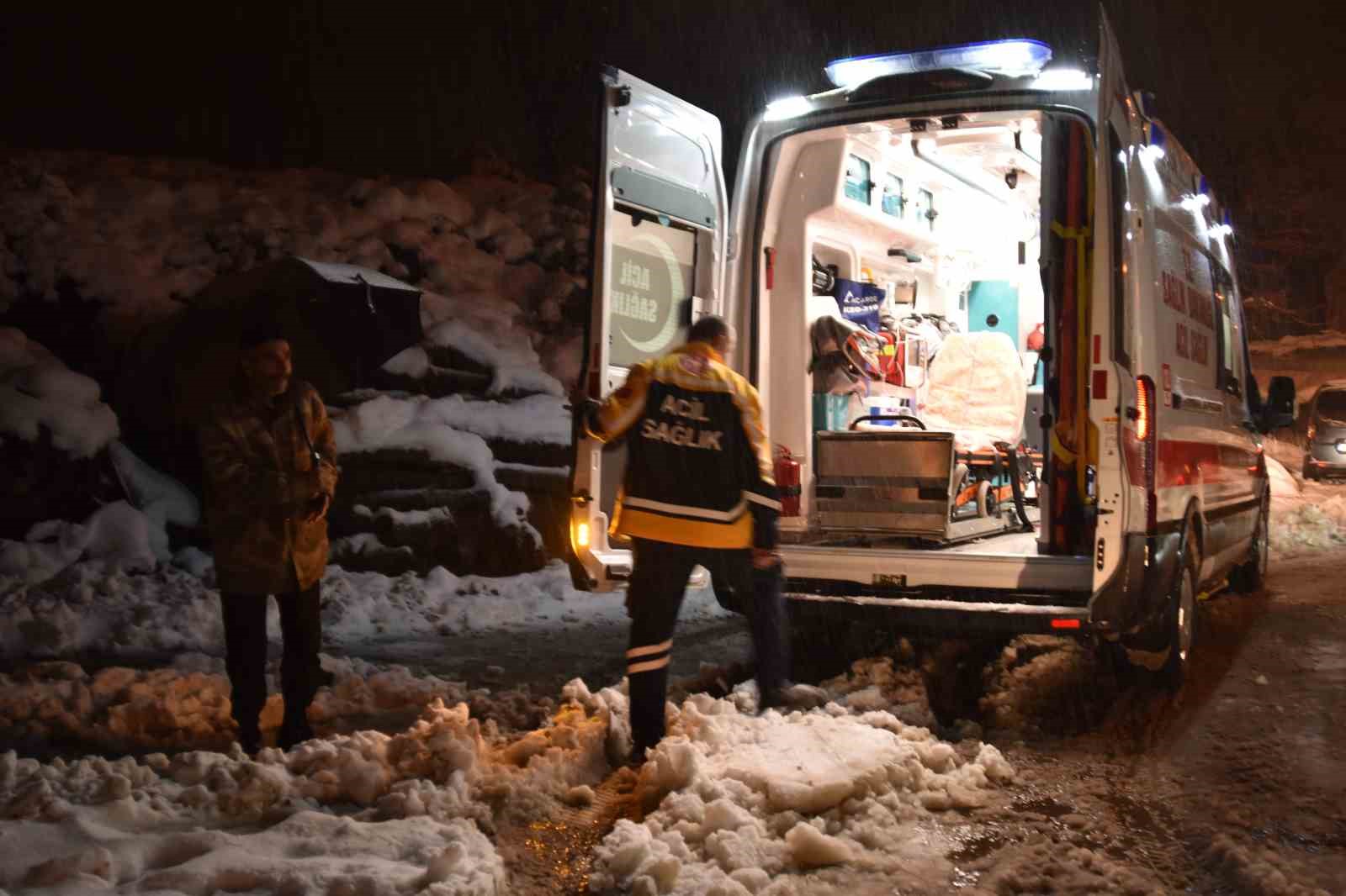 Ekipler 7 aylık bebek için seferber oldu