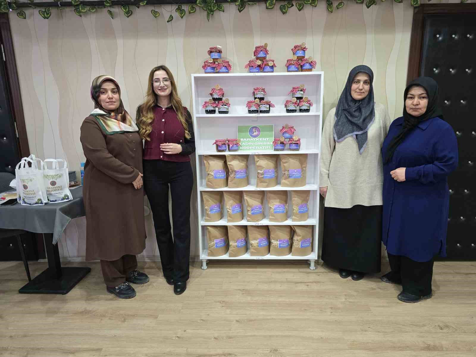 Saraykent’te kadınlar kooperatif çatısı altında bir araya geldi