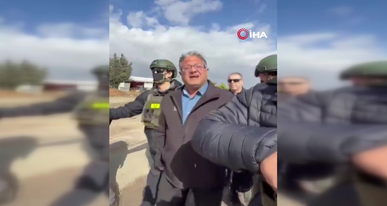 Aşırı sağcı İsrailli Bakan Ben Gvir, bedeviler tarafından taşlandı