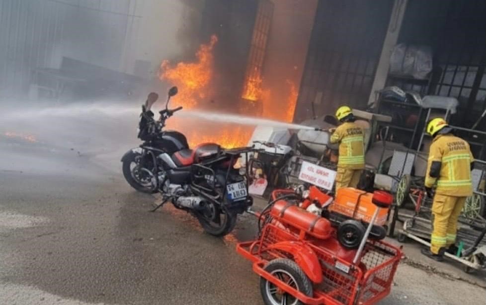 Vatandaşın geliştirdiği bu sistem yangını kıvılcım anında durduracak