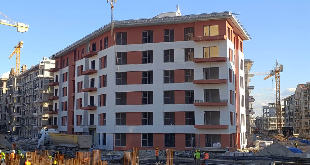 Kahramanmaraş’ta deprem konutları yükselmeye devam ediyor