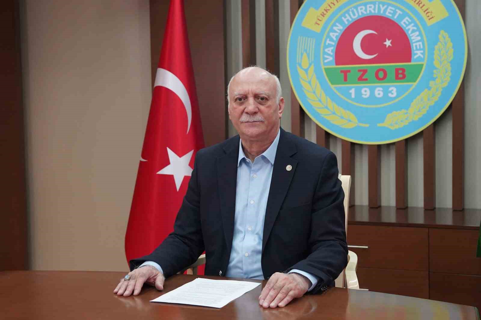 TZOB Başkanı Bayraktar: 
