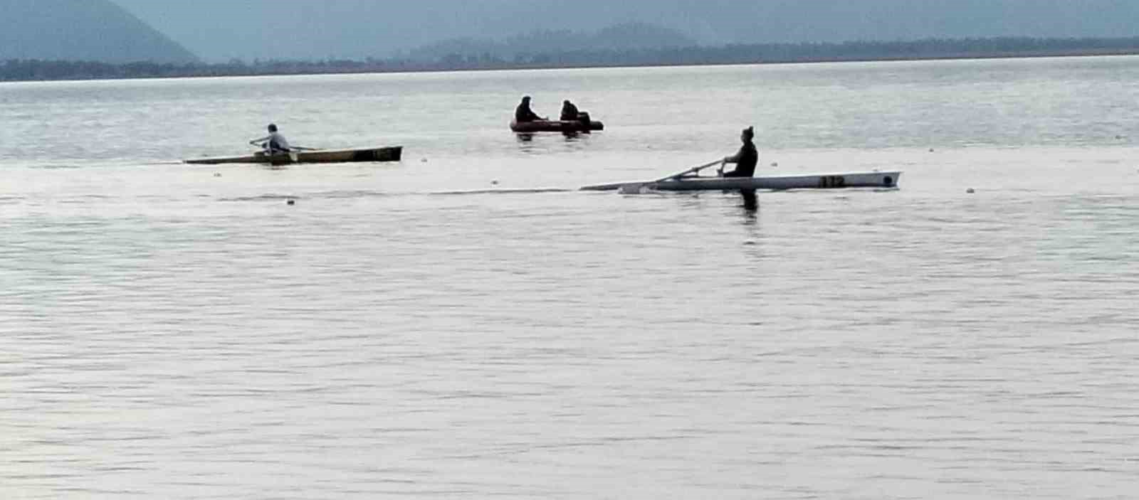 Köyceğiz’de Kürek Milli Takımı seçme testi gerçekleştirildi