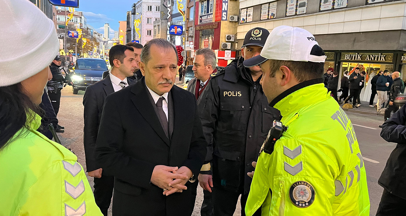 İstanbul İl Emniyet Müdürü Yıldız, Kadıköy’deki denetimleri inceledi