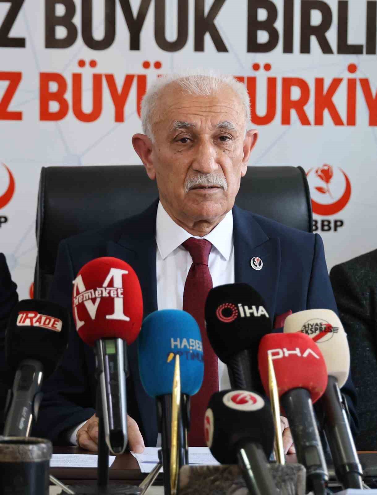 BBP Sivas İl Başkanı Ahmet Polat geçirdiği kalp krizi sonucu vefat etti