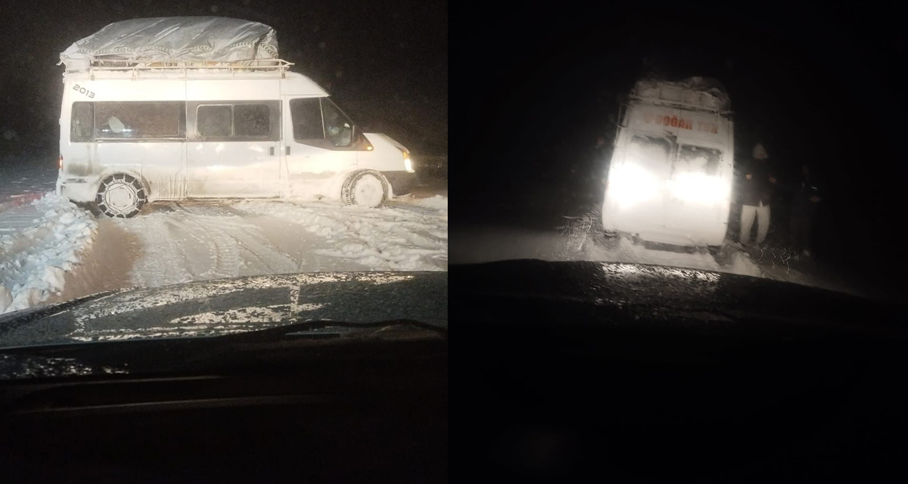 Siirt’te mahsur kalan 22 vatandaş, 3 saatlik çalışmanın ardından kurtarıldı