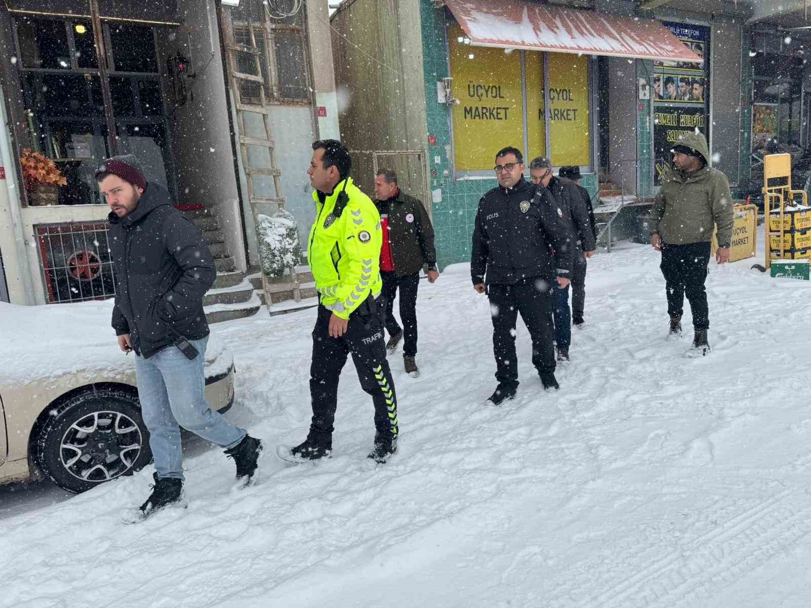 Dicle’de yılbaşı denetimi yapıldı