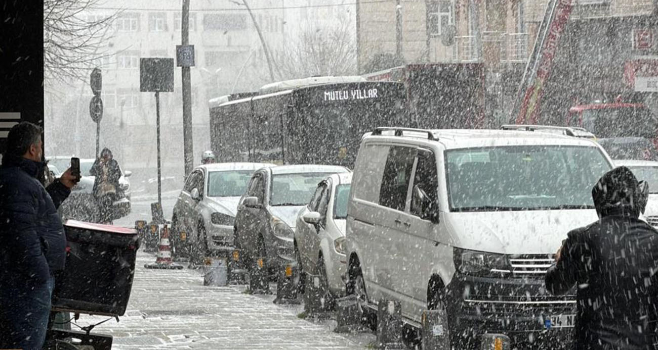 İstanbul’da kar yağışı etkili oluyor