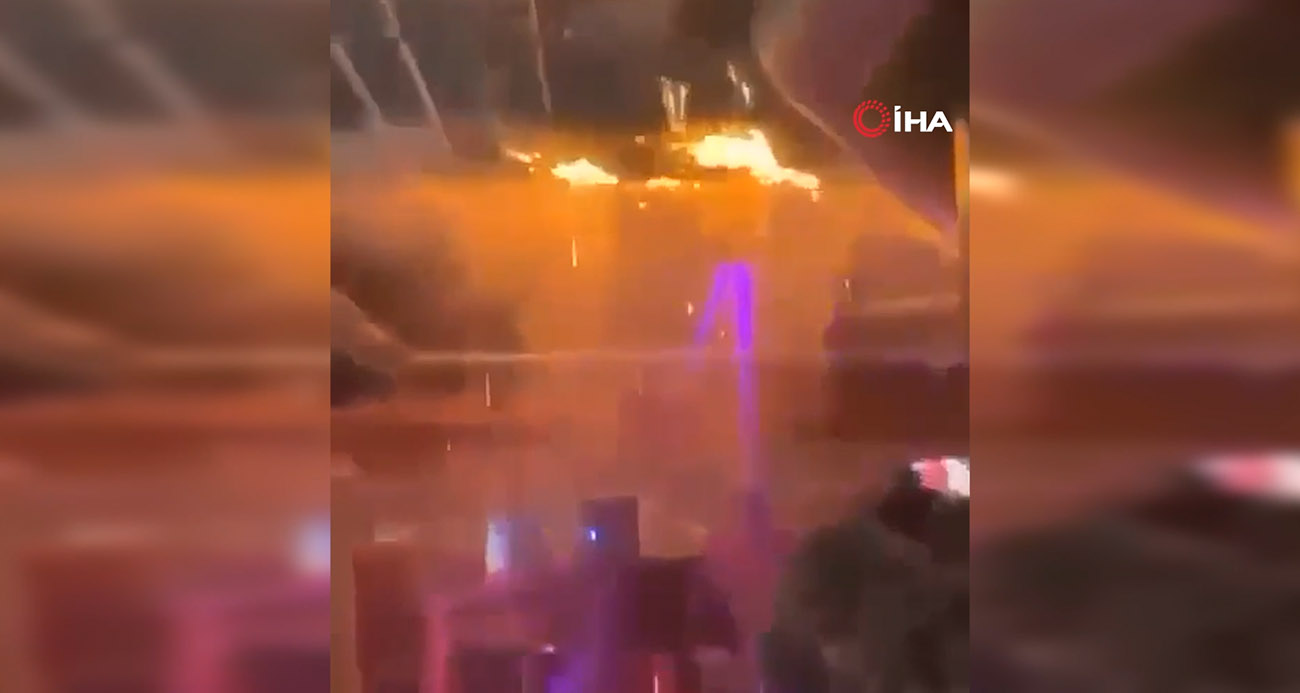 İsviçre'de kayak merkezinde 40 kişinin öldüğü yangının başladığı anlar ortaya çıktı