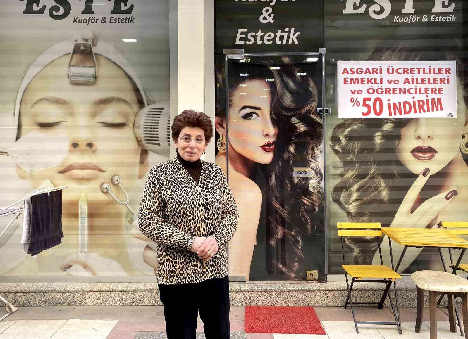 Kuaförden yeni yıla özel yüzde 50 indirim kampanyası