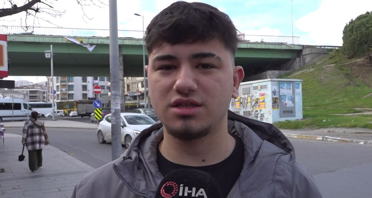 Ehliyet sınavından 7’inci kez kalan genç ortalığı birbirine kattı; o anlar kamerada