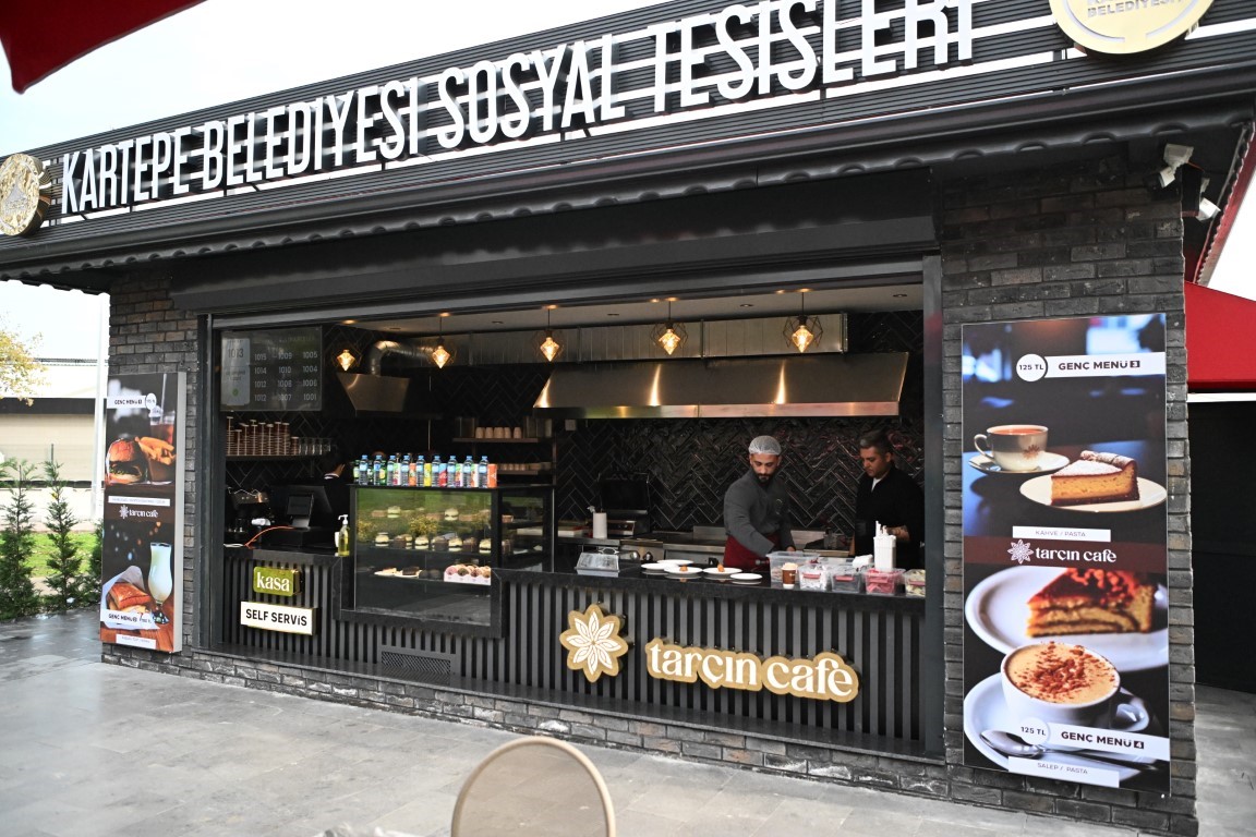 Kartepe’de öğrencilere indirimli hizmet verecek yeni kafe açıldı