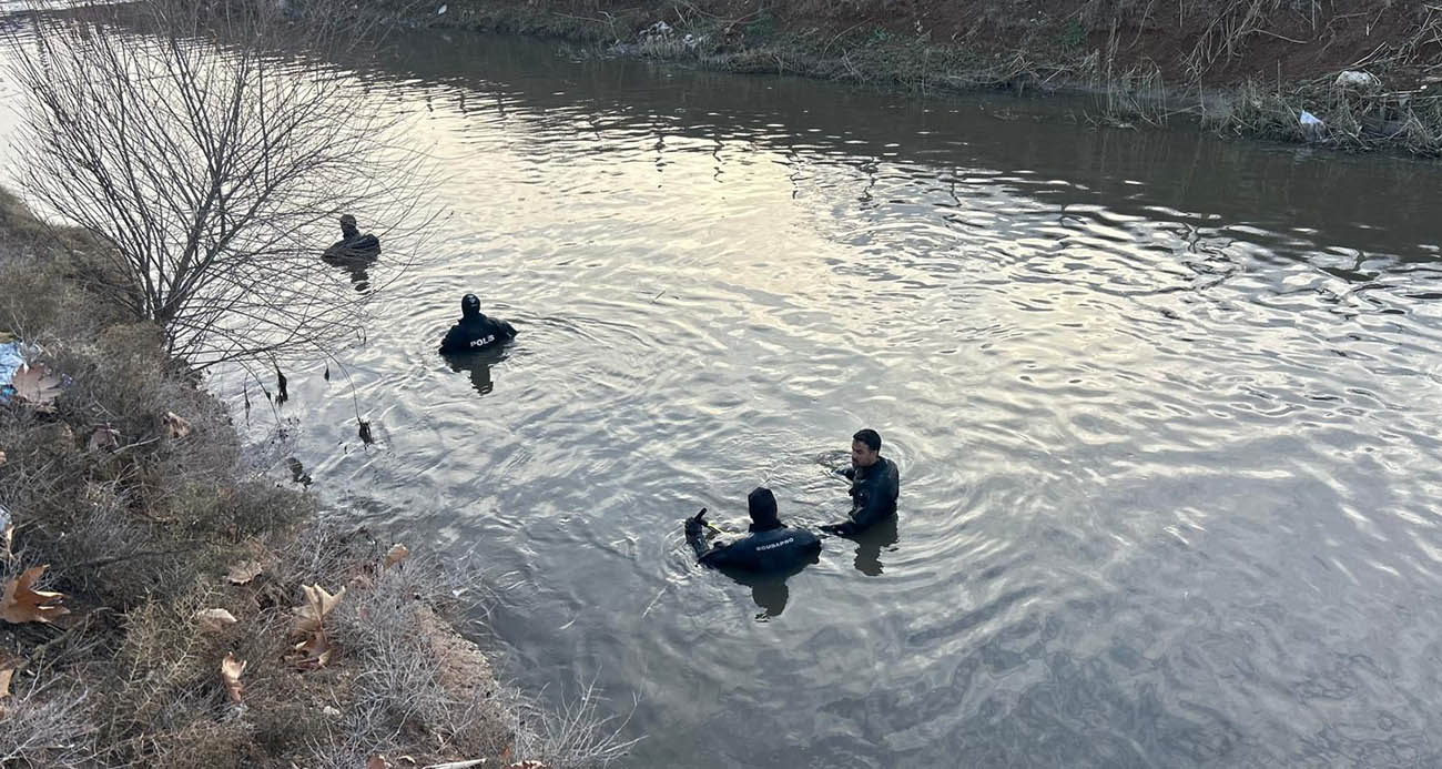 Sulama kanalında kaybolan sürücü 10 gündür aranıyor