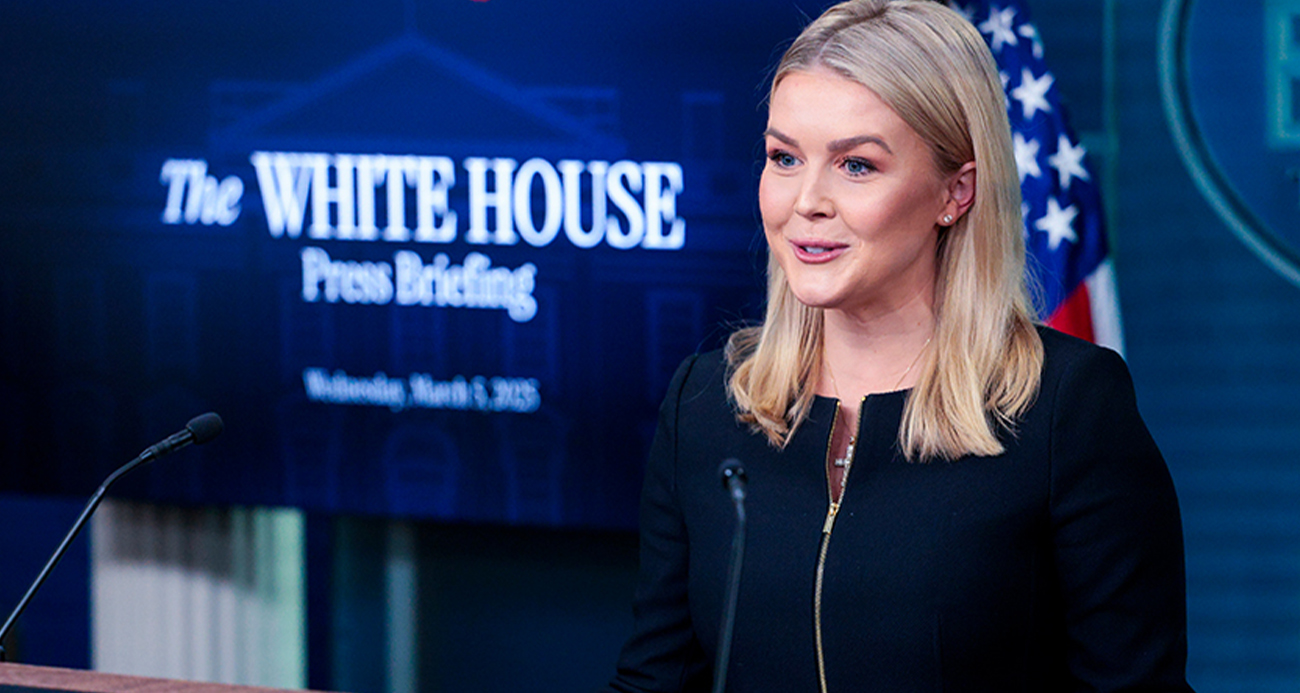 Beyaz Saray Sözcüsü Leavitt: 