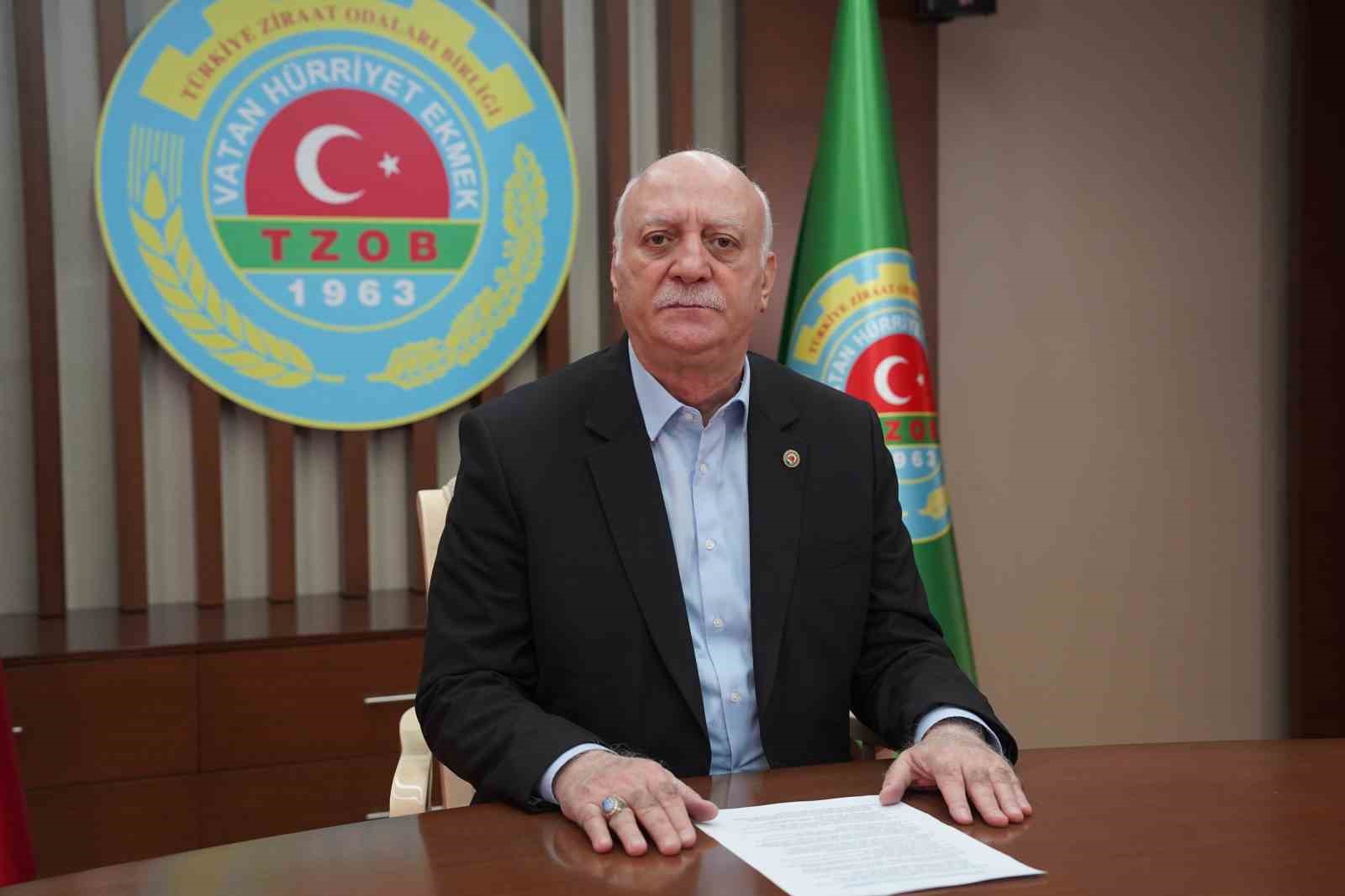 TZOB Genel Başkanı Bayraktar: 
