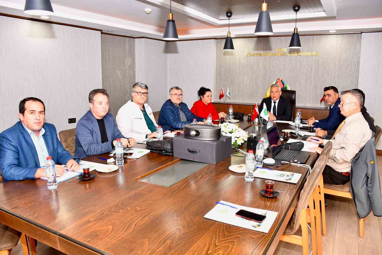 Silifke’de lise müdürleri toplantısı gerçekleştirildi