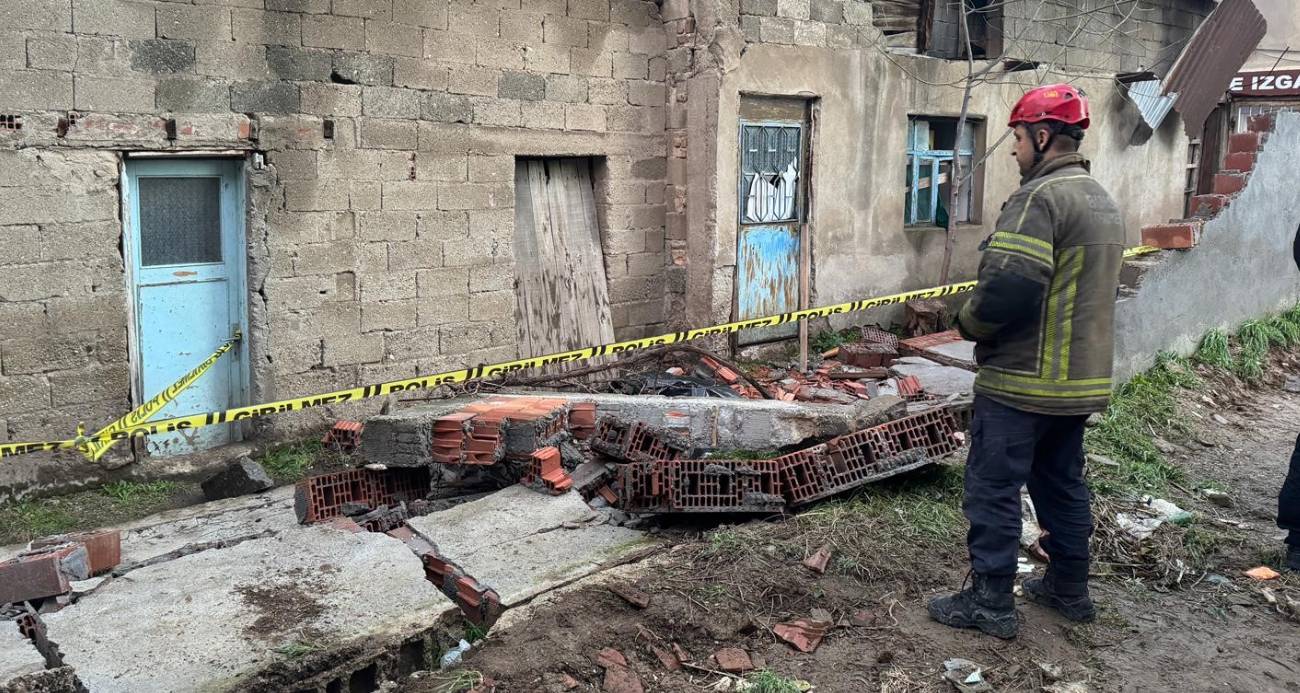 Lodosta yıkılan duvarın altında kalan genç hayatını kaybetti