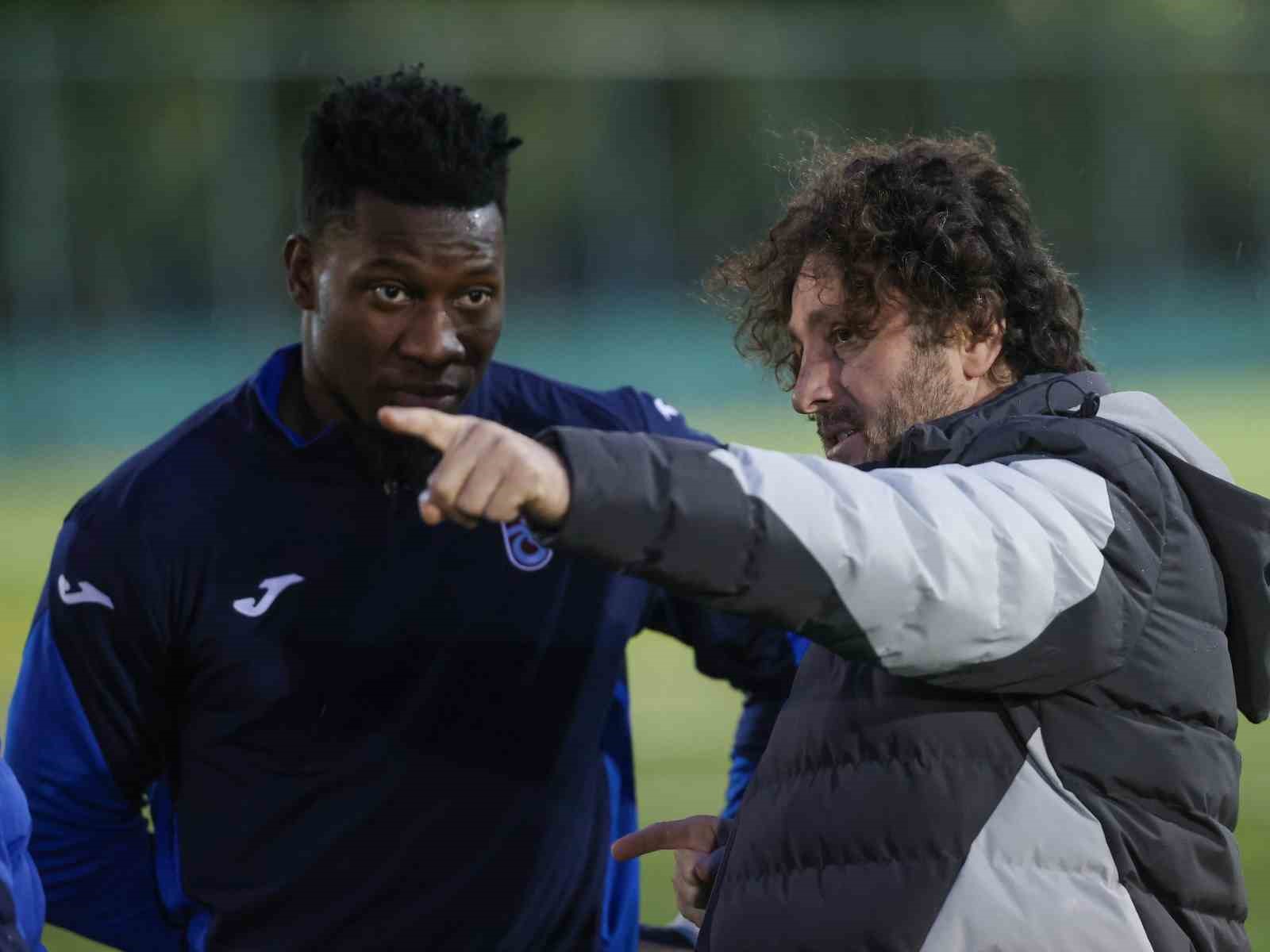 Trabzonspor’un yeni transferi Chibuike Nwaiwu ilk antrenmanına çıktı