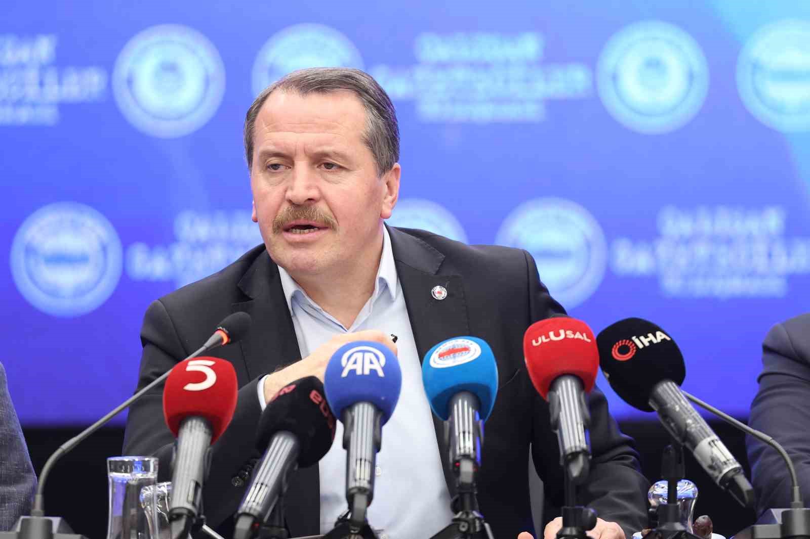 Memur-Sen Genel Başkanı Yalçın: 