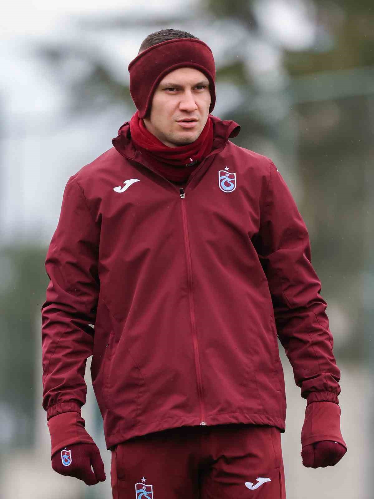 Trabzonspor, Kocaelispor maçı hazırlıklarını sürdürüyor