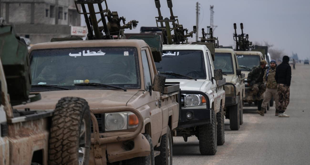 Suriye ordusu, terör örgütü SDG'nin çekildiği Deir Hafer'de kontrol sağladı