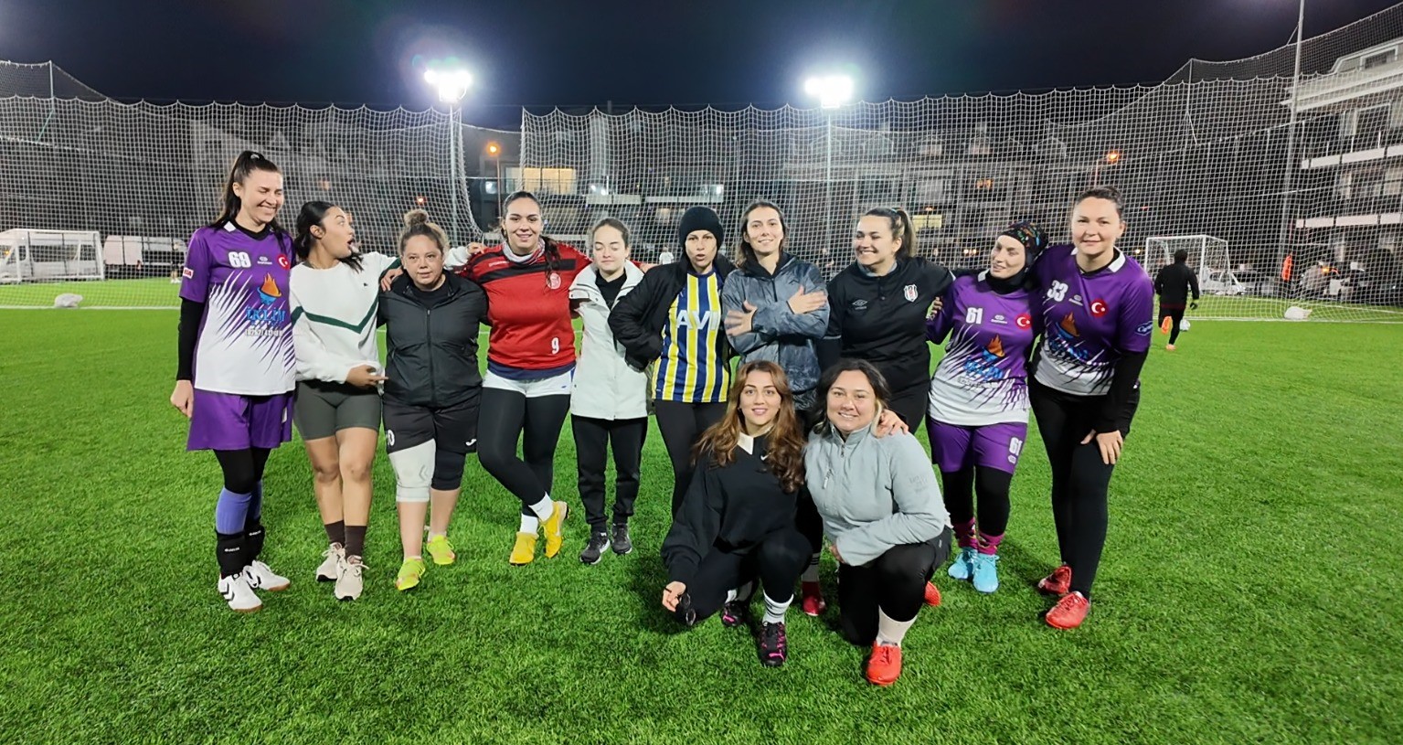 Marmaris’te kadınlardan 9 yıllık futbol geleneği