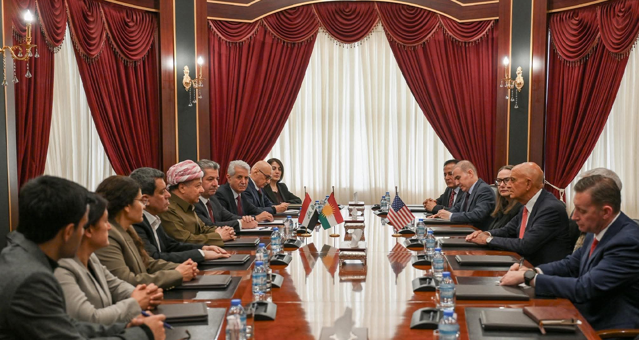 ABD’nin Suriye Özel Temsilcisi Barrack, Erbil’de terör örgütü SDG elebaşı Abdi ile bir araya geldi