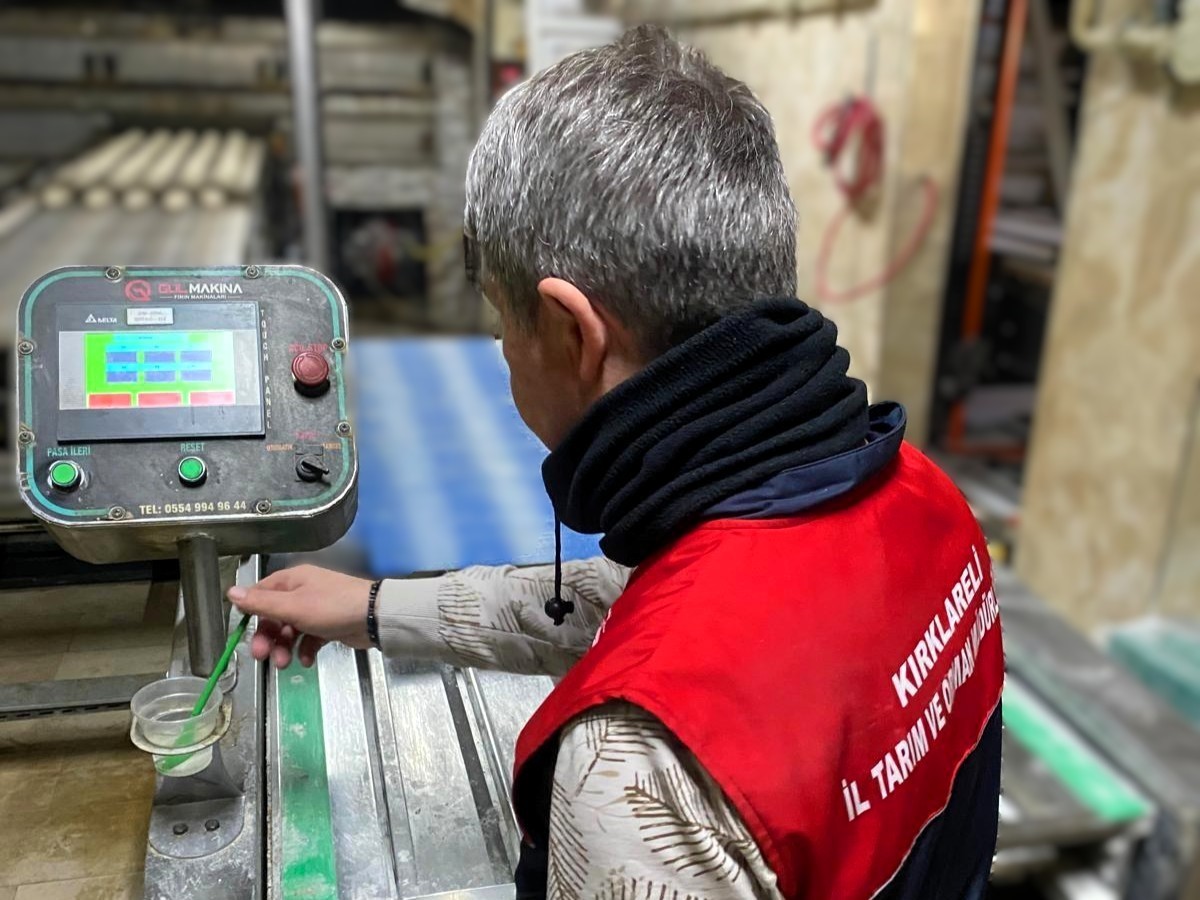 Kırklareli’nde üretim ve gıda güvenliği denetimleri