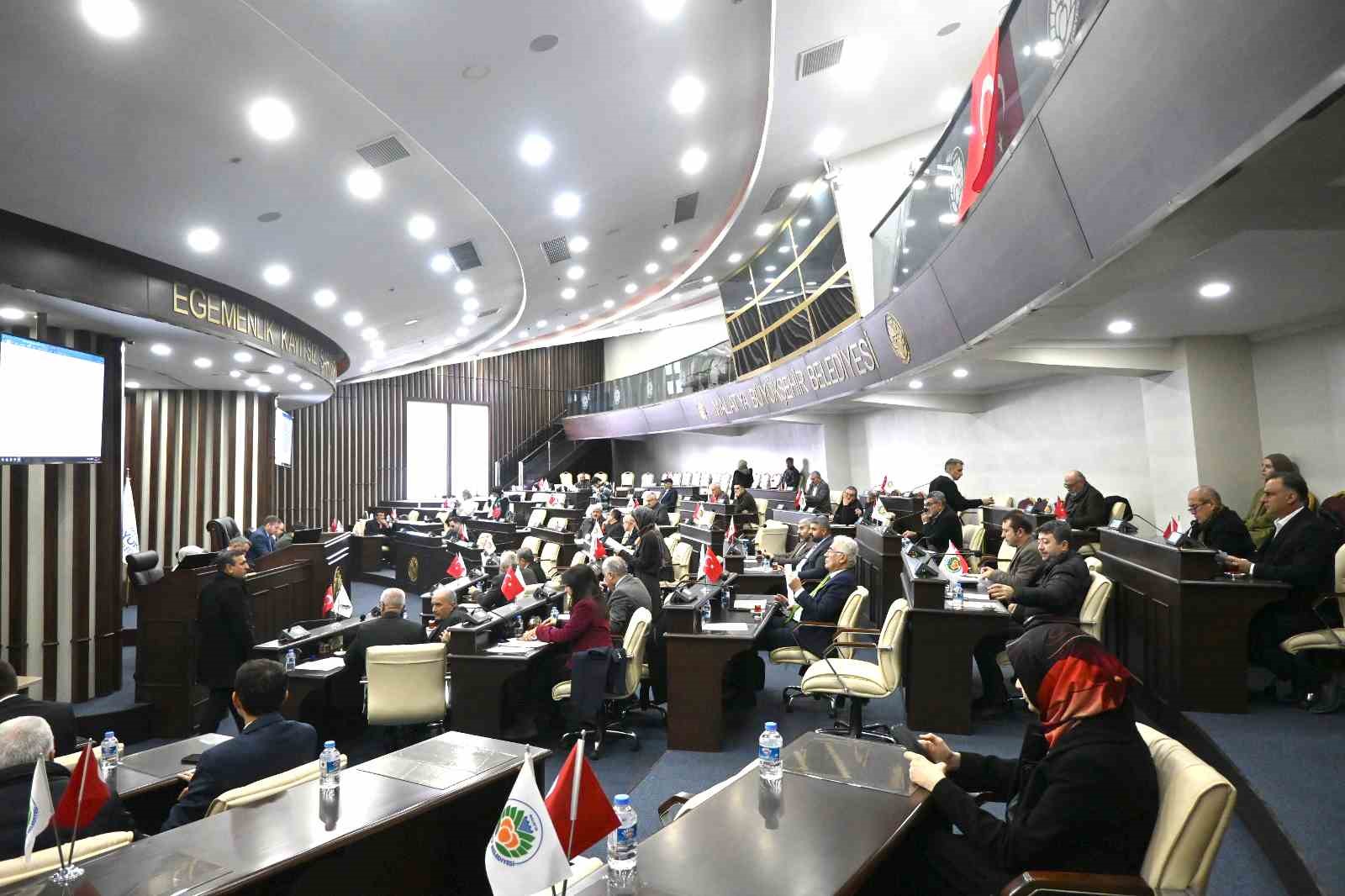 Malatya Büyükşehir Belediye Meclisi Ocak ayı toplantıları sona erdi