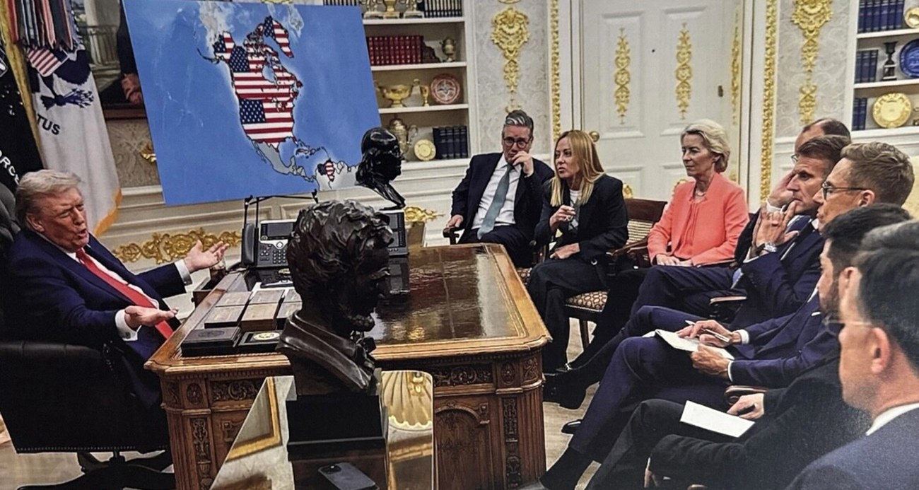 Trump'tan Kanada, Grönland ve Venezuelalı 