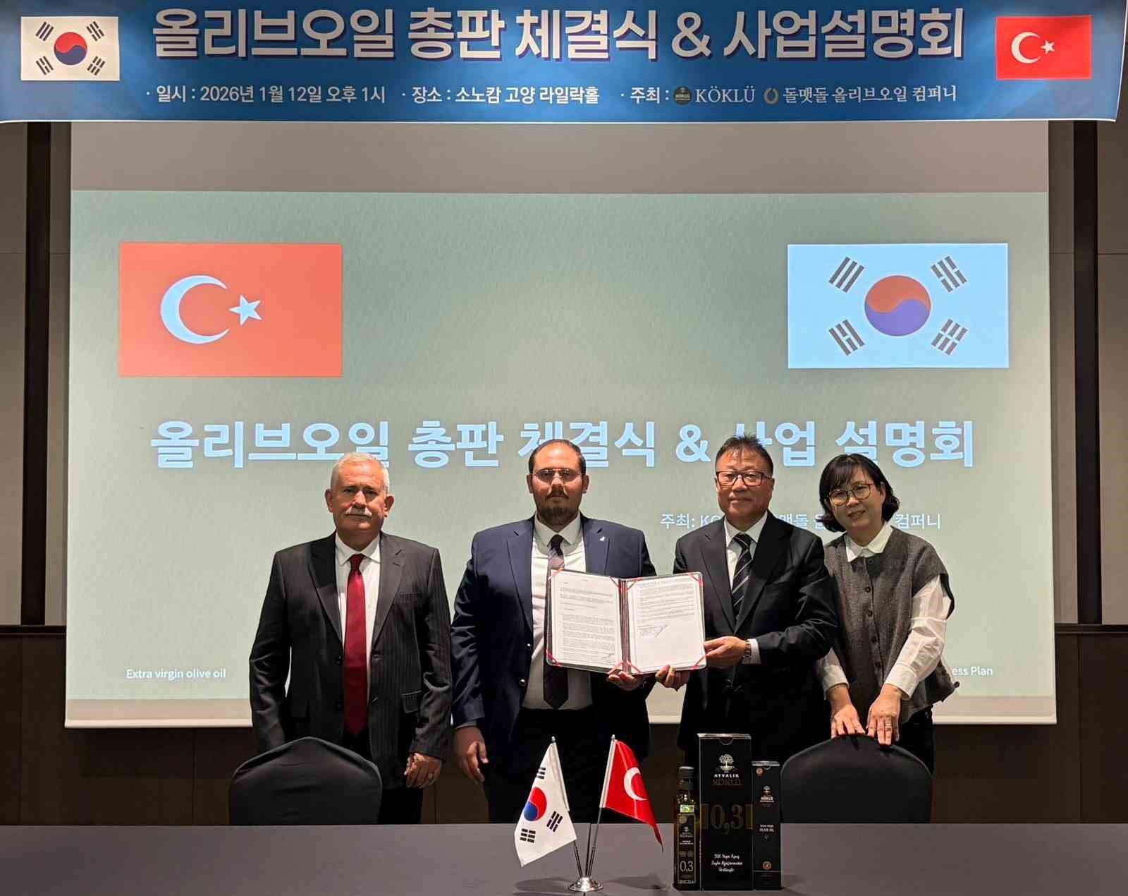 Türk zeytinyağında bir ilk