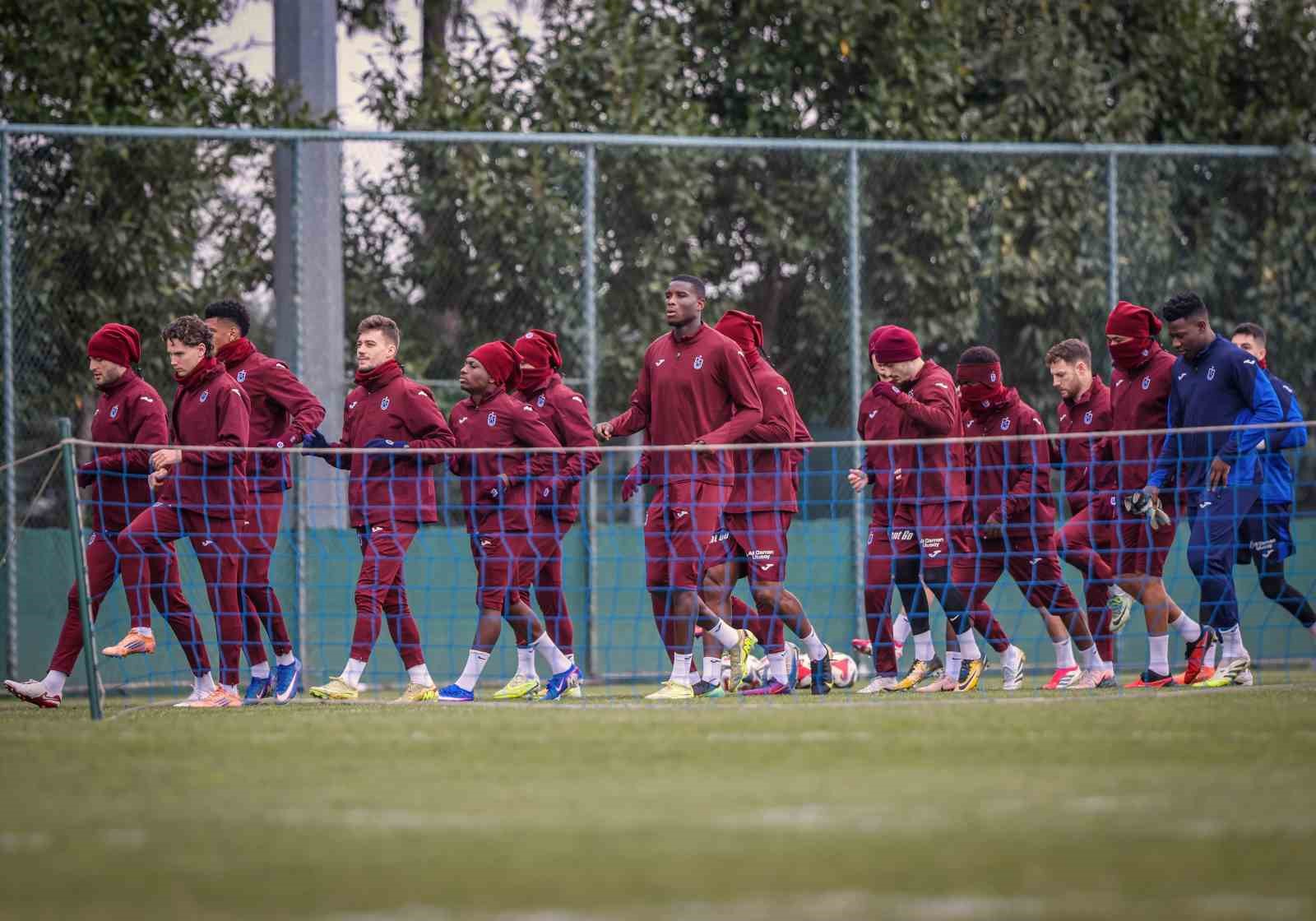 Trabzonspor, Kasımpaşa maçı hazırlıklarını tamamladı
