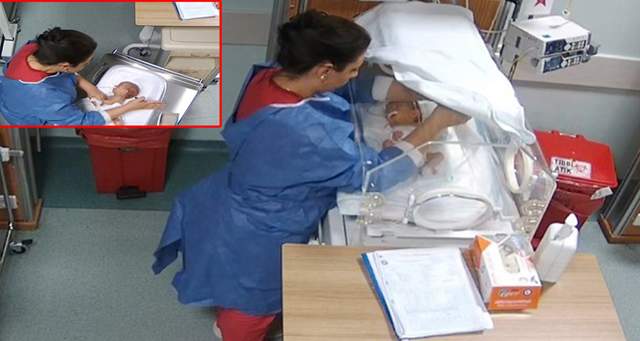 5 günlük Deniz, hemşire şiddeti sonucu engelli kalmış