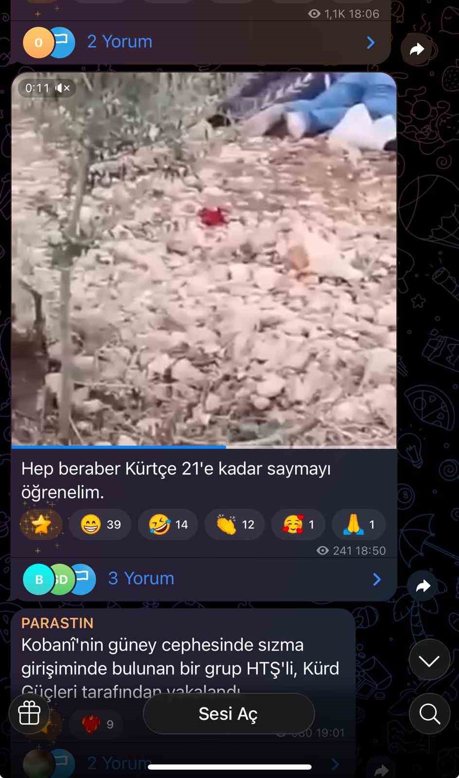 SDG’li teröristlerin öldürdükleri sivilleri saydığı ortaya çıktı