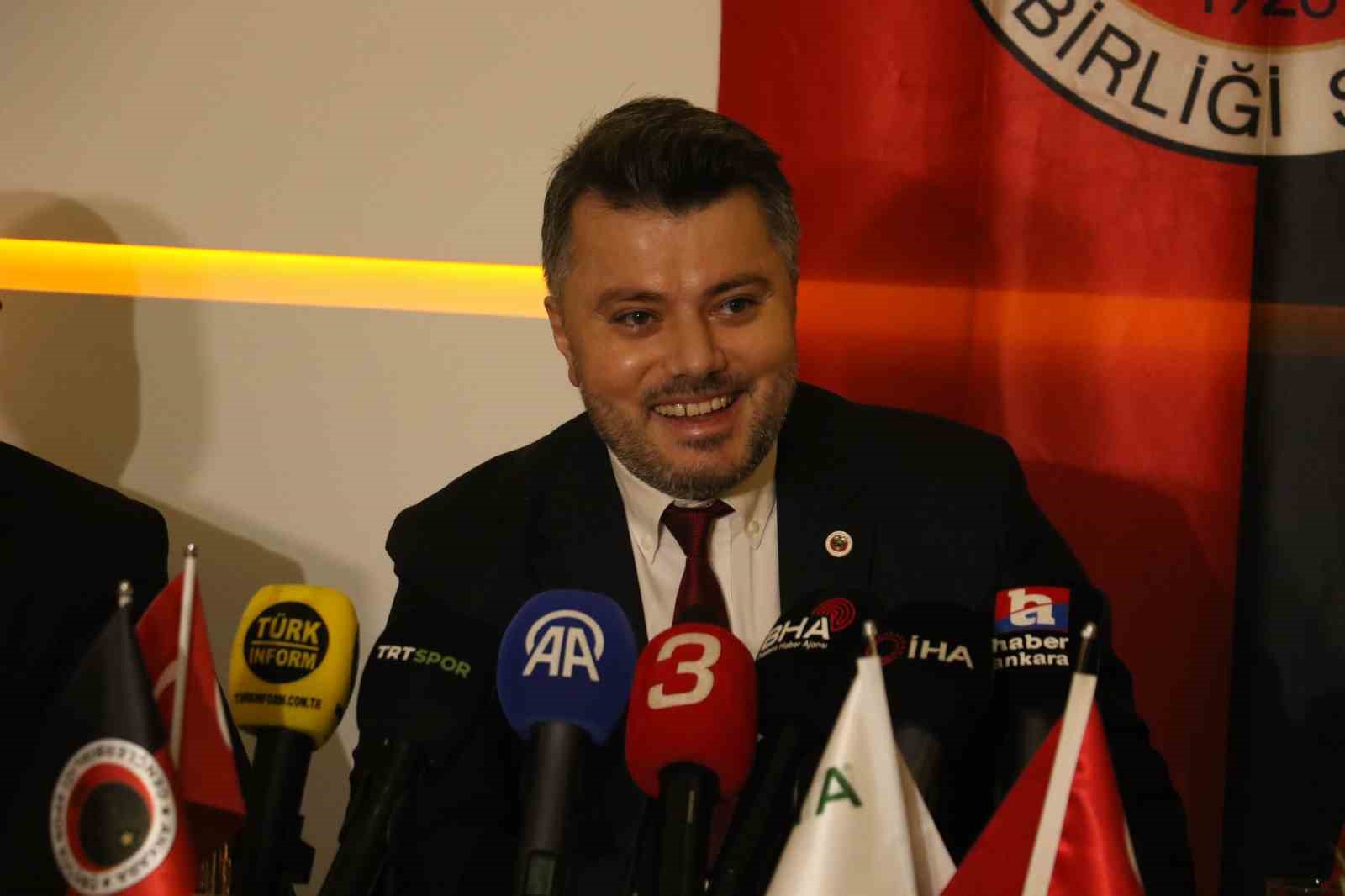 Gençlerbirliği Basın Sözcüsü Şanal: 