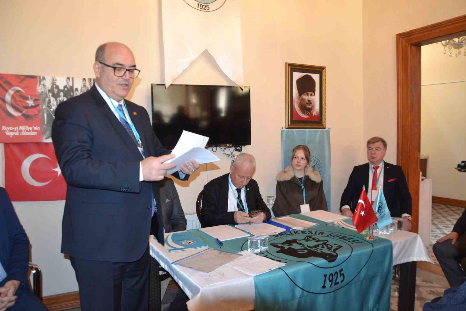 Türk Ocakları Balıkesir Şubesi 16. Olağan Genel Kurulunu yaptı