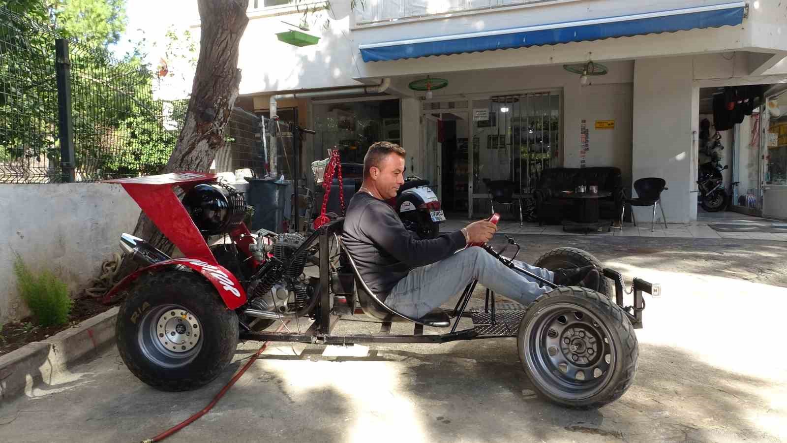 Arkadaşları ‘Yapamazsın’ dedi, hızı saatte 160 kilometreye ulaşan hayalini gerçekleştirdi