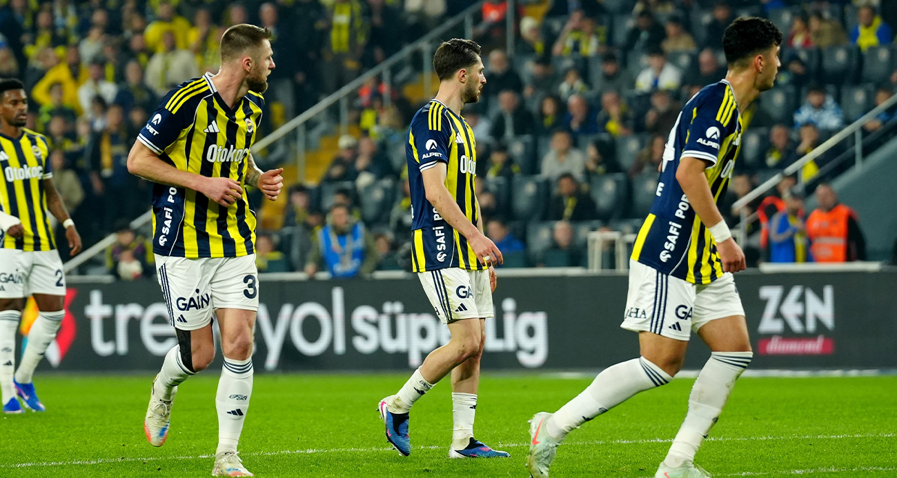 Fenerbahçe’nin galibiyet serisi yine Kadıköy’de sona erdi