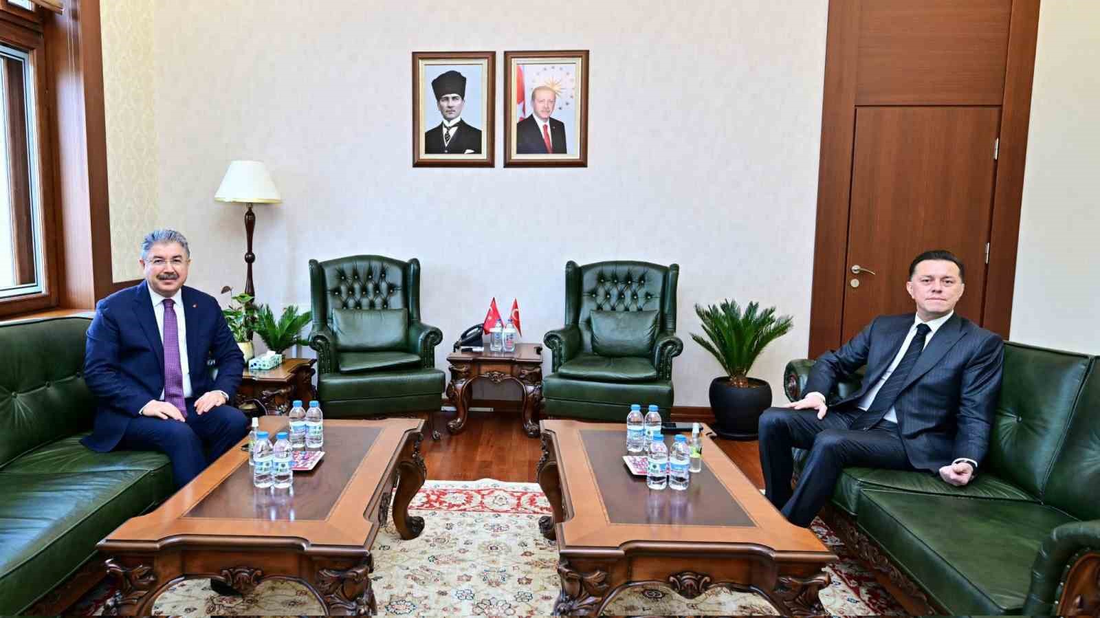 Milletvekili Hatipoğlu’dan Vali Yılmaz’a hayırlı olsun ziyareti