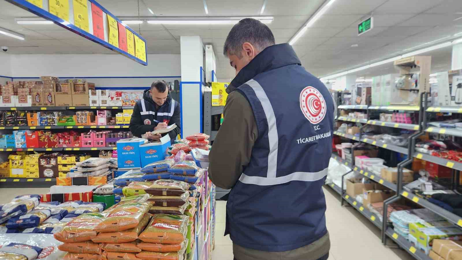 Ramazan ayı öncesi Tunceli’de zincir marketlere fahiş fiyat denetimi