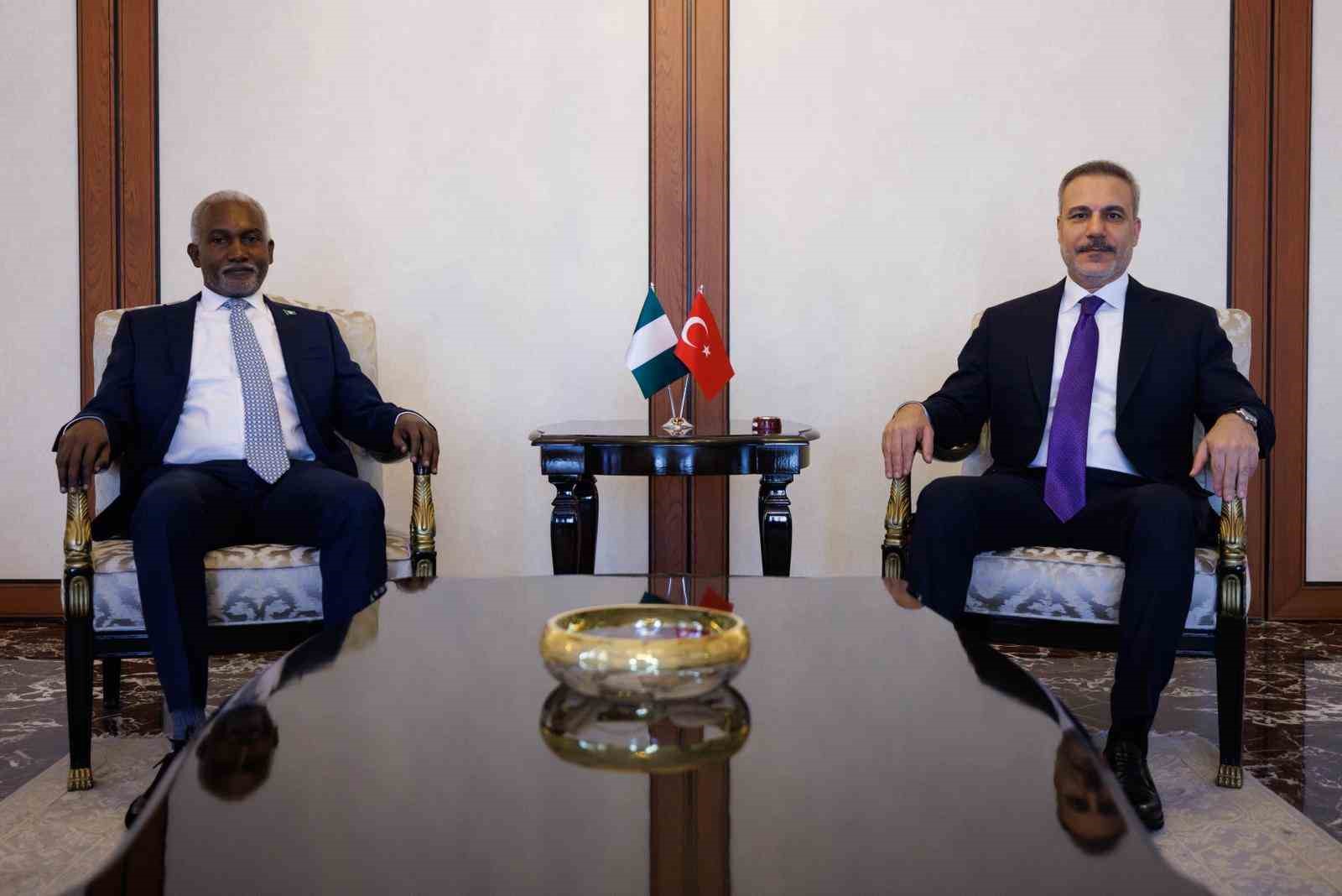 Fidan, Nijeryalı mevkidaşı Tuggar ile Ankara’da görüştü