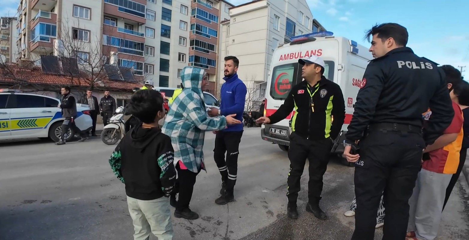 Oğlunun kaza yaptığını duyan anne: 