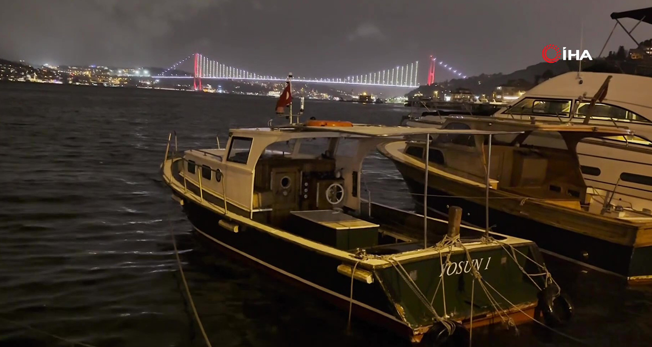 İstanbul’da fırtına ve yağmur