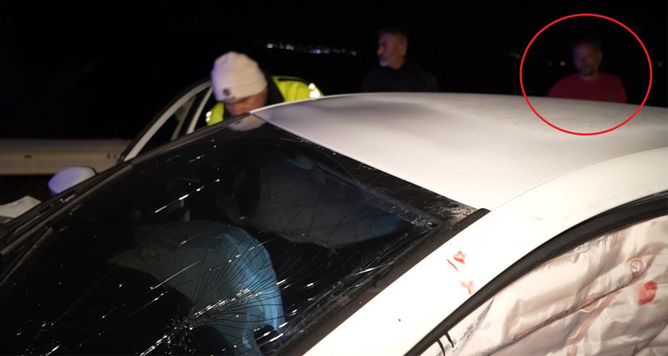 Sürücü olduğunu iddia etti ama polis ikna olmadı: Kan izleri gerçeği ortaya çıkardı